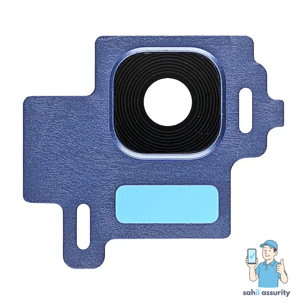 Camera Lens Glass with Frame for Samsung Galaxy S8 Blue thumbnail